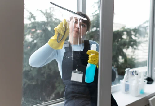 Nettoyage de vitres intérieures et extérieures à Lieutadès